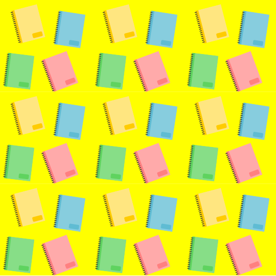 Papel digital Volta às aulas