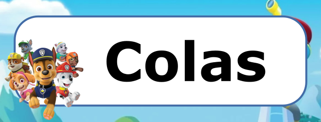 Etiquetas escolares Patrulha canina