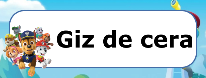 Etiquetas escolares Patrulha canina