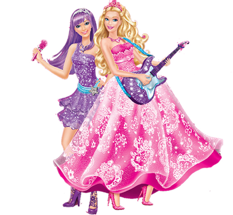 Imagem png Barbie princesa e a pop star