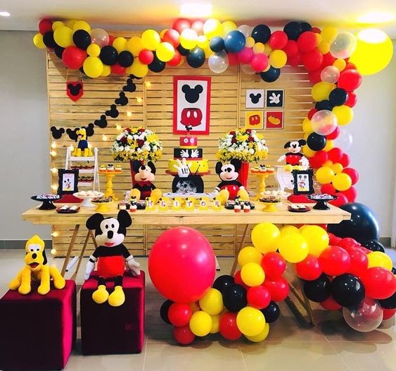 Decoração festa Mickey