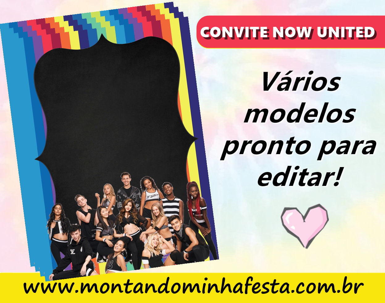 Arquivos Now United - Montando Minha Festa